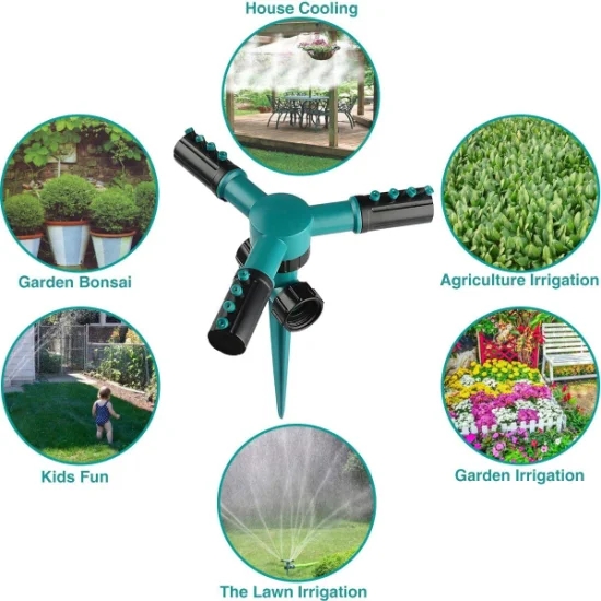 Sistema de reg de jardineria Aspersor de gespa ajustable Aspersor de jardí giratori de 360 ​​graus Aspersor de jardí amb una gran àrea de cobertura.webp (1)
